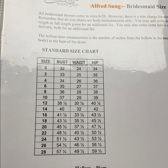 ⭐️SOLD⭐️ black and ivory bridesmaid dress - Picture 8 of 8